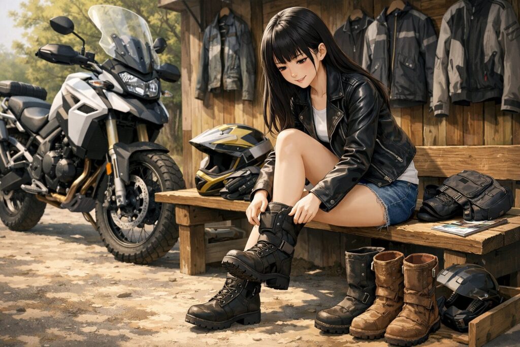 アドベンチャーバイクのブーツでおすすめの選び方