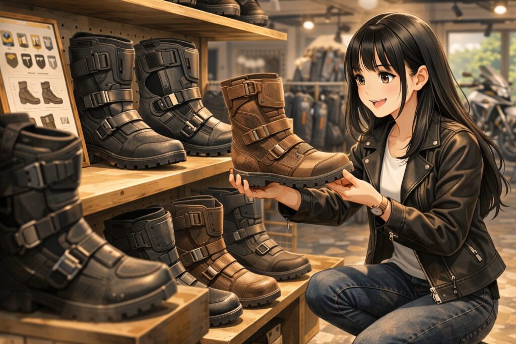 アドベンチャーバイクのブーツでおすすめの厳選モデル