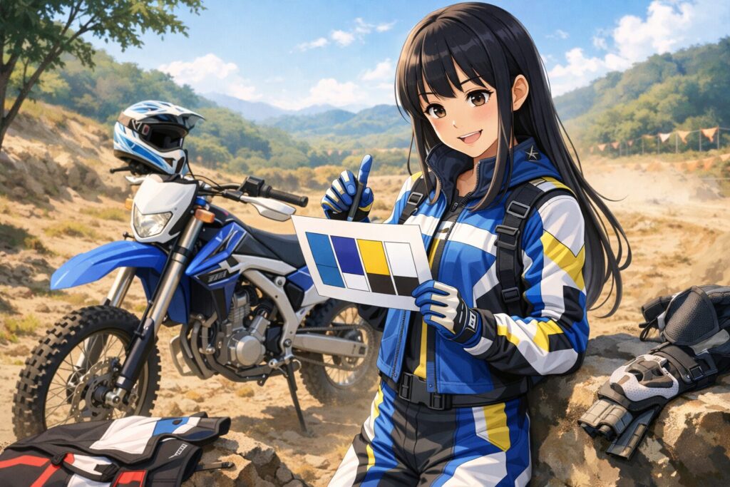 コーディネートや服装で重要となる色の黄金比