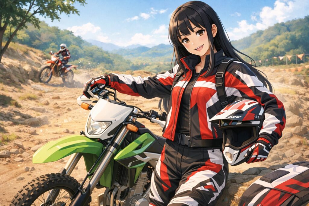 オフロードバイクのウェアのかっこいい着こなし術