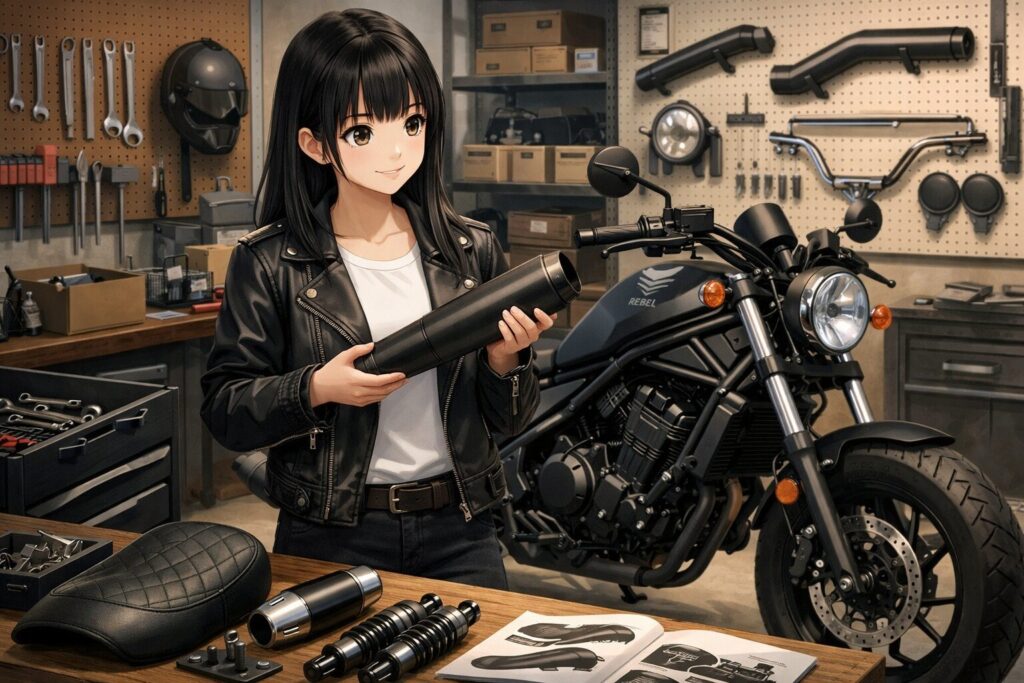 高いリセールバリューを維持するカスタムパーツの選び方