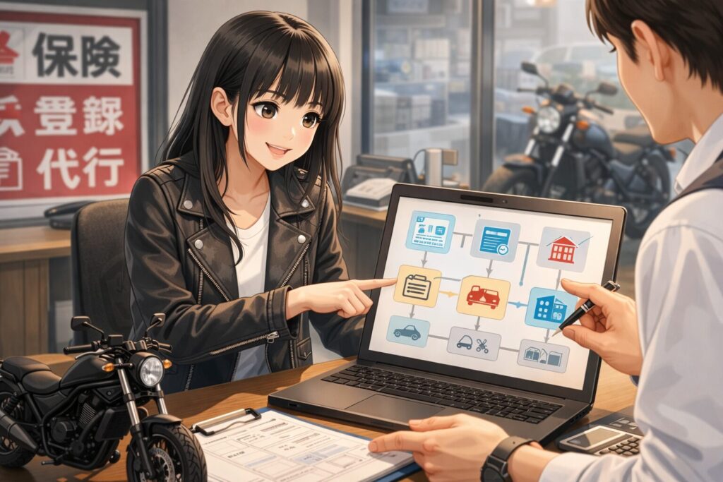 自賠責保険や登録代行など諸費用の詳細シミュレーション