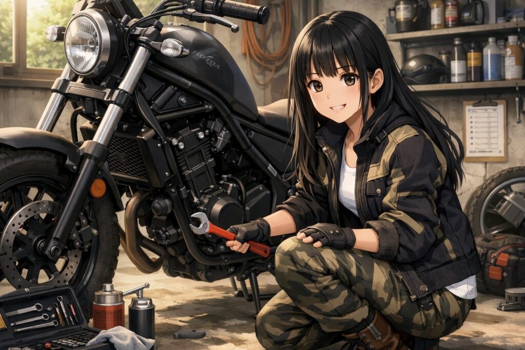 レブル250が壊れやすい不安を解消する維持管理