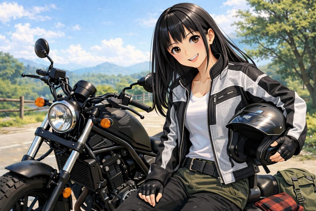 夏のライディングに最適なメッシュジャケットの活用