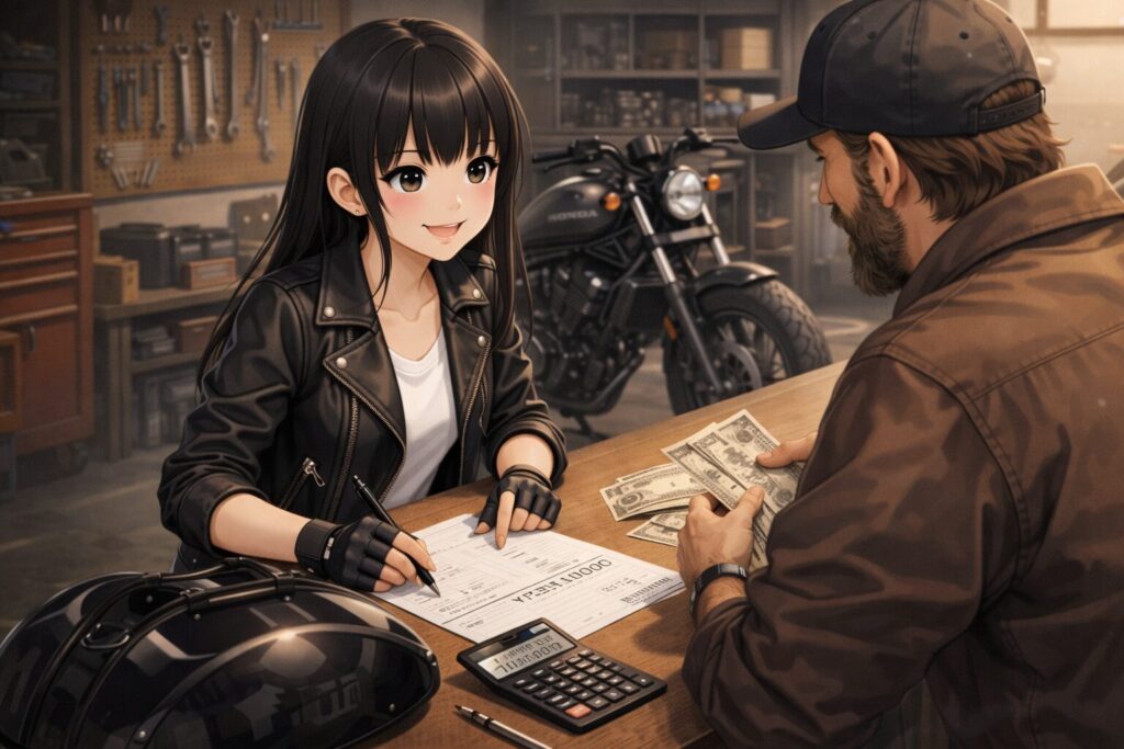 ショップ依頼時の工賃目安とカスタム予算の考え方