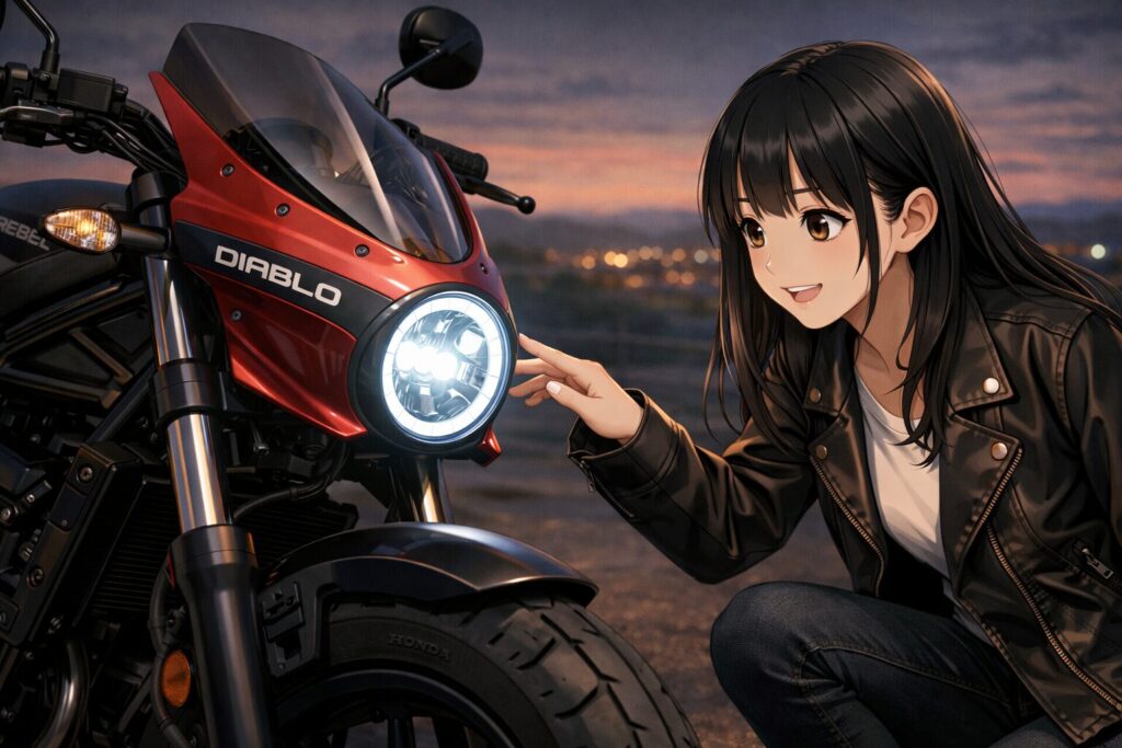 人気ブランドDiabloのカウルカスタム