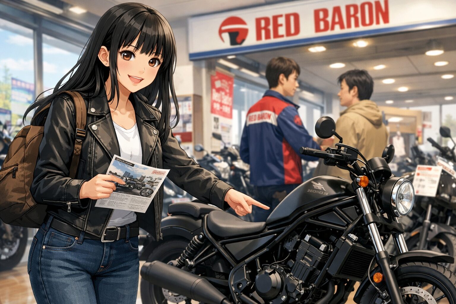 レブル250の中古をレッドバロンで探す！相場や評判を徹底解説