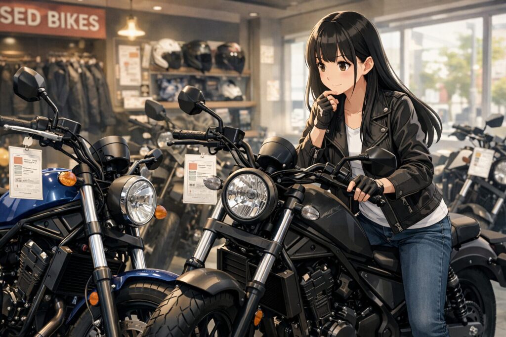 2020年式以降のレブル250中古在庫と装備の違い