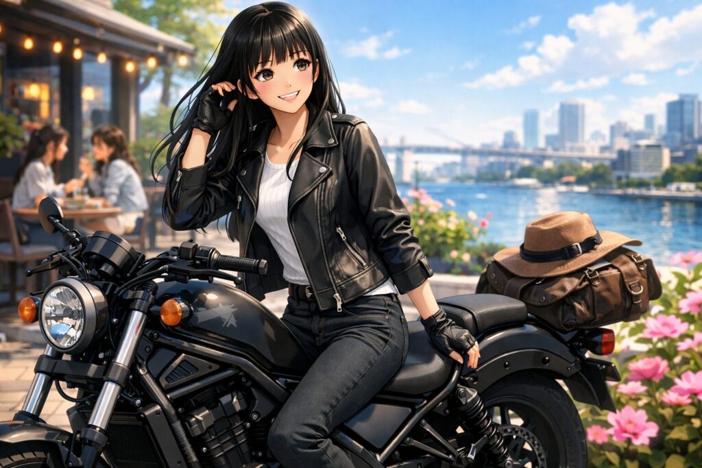 おしゃれなレブル250女子が注目する人気の秘密