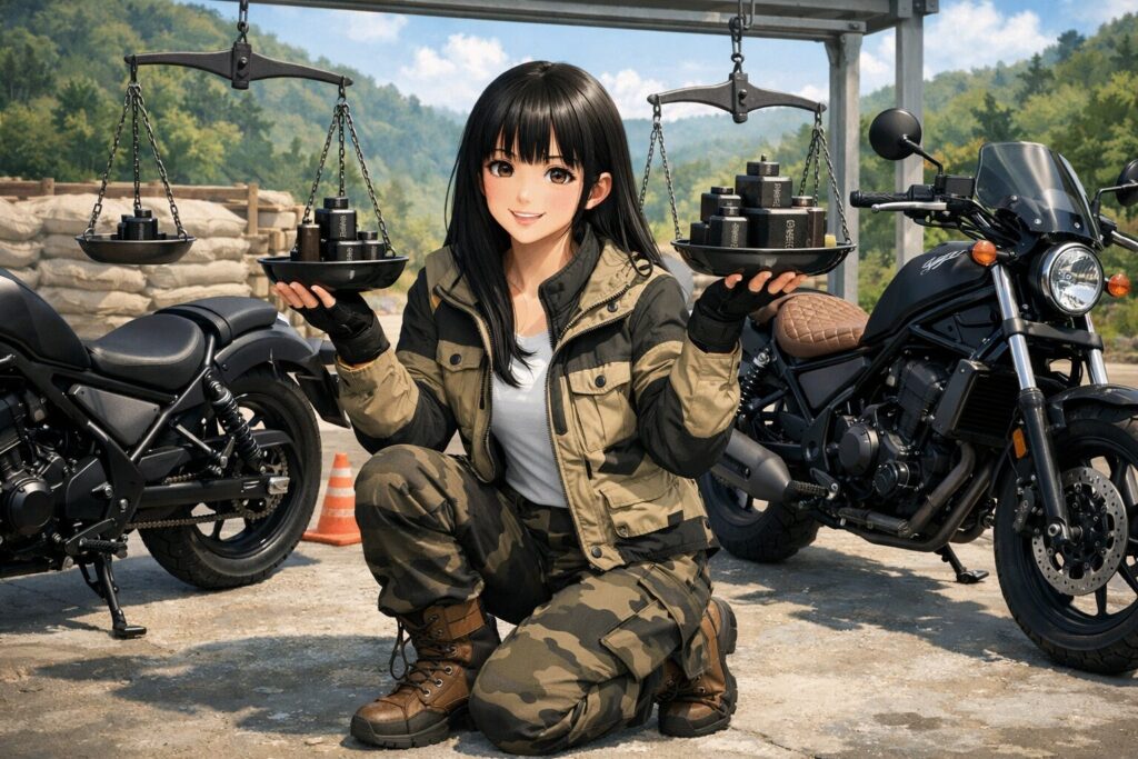 スタンダードとSエディションの重量差と設定