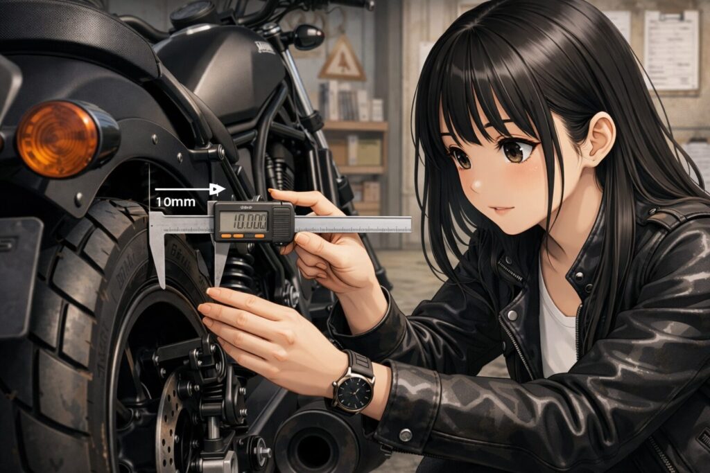 10mmルールと保安基準の適合性を確認