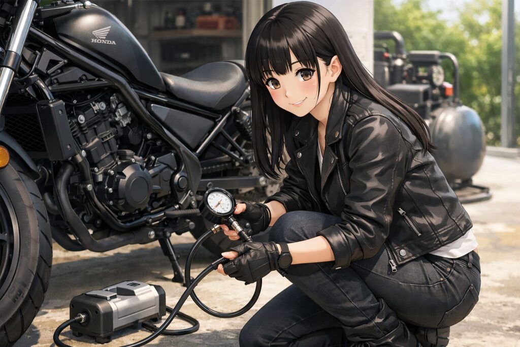 ワイド化後に推奨される空気圧の調整方法