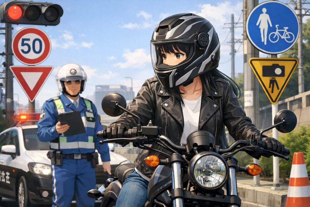 保安基準の適合性と公道走行時の法的な注意点