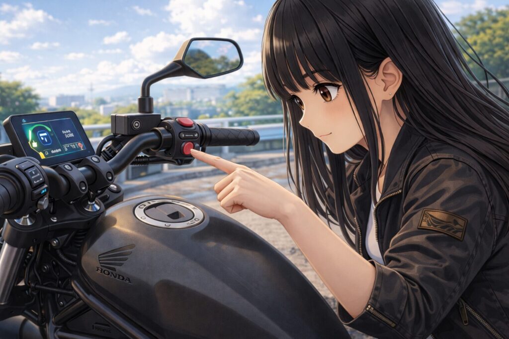 スイッチボックスの赤ボタンで見分ける最新型