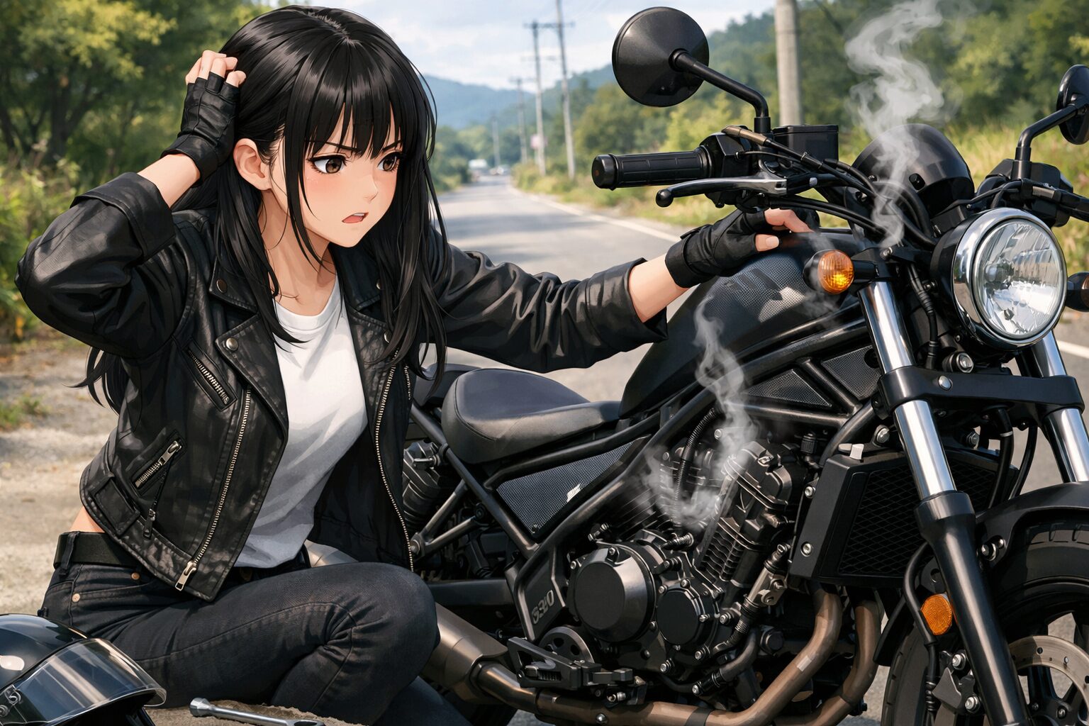 レブル250のエンジンがかからない時の原因と対処法を徹底解説