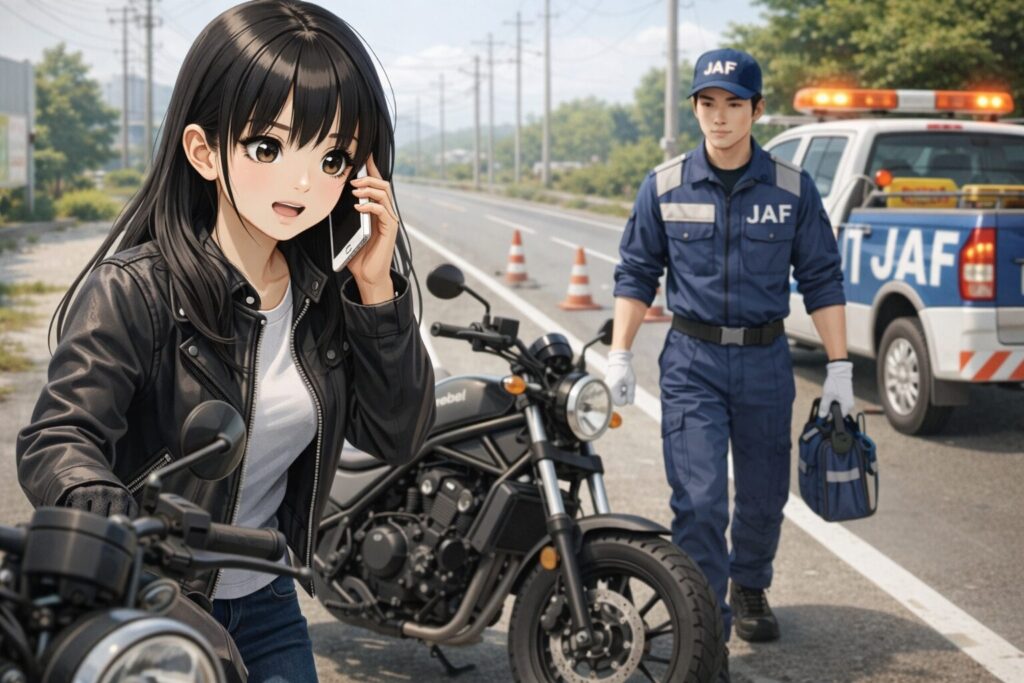任意保険やJAFのロードサービス活用法