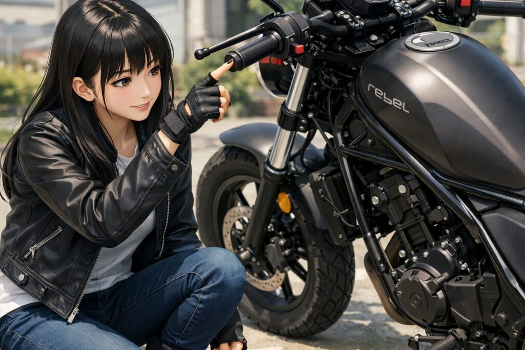 キルスイッチやサイドスタンドの作動確認