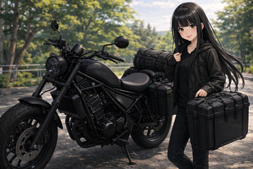 見た目がダサいと言わせないカラー統一のカスタム