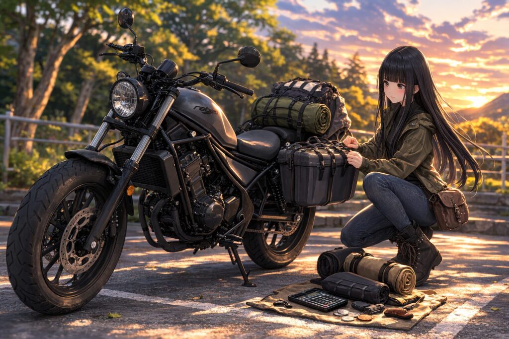 最高の旅を実現するレブル250のフルパニア活用