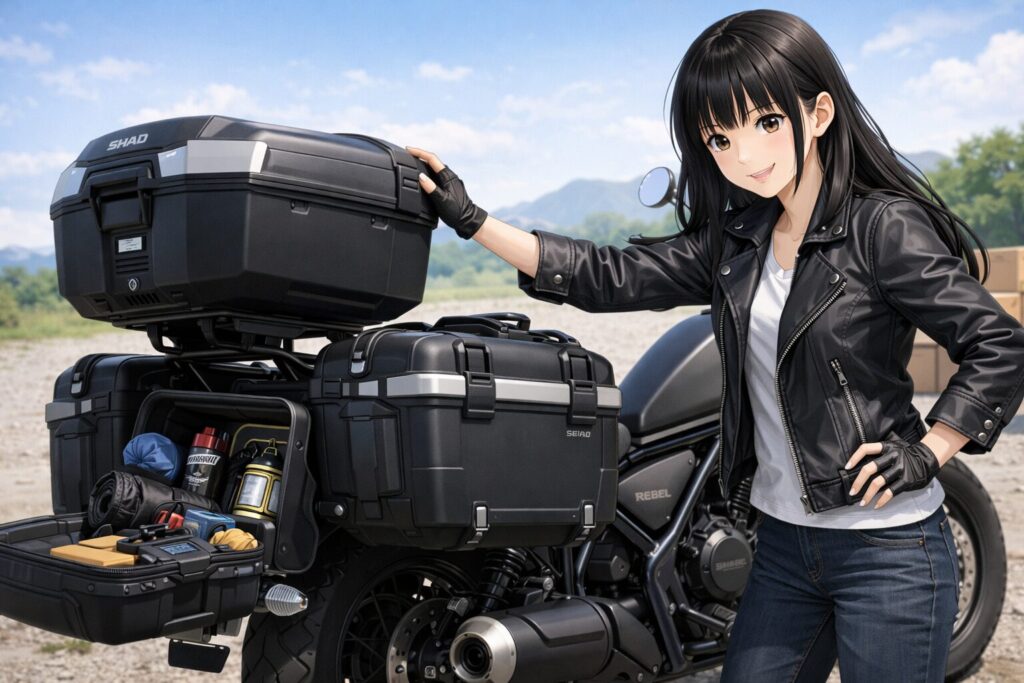 レブル250をフルパニア化するメリットと選び方