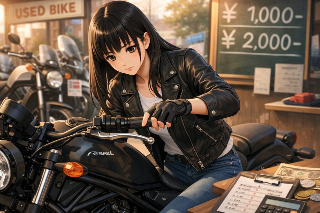 レブル250Eのクラッチや中古相場の最新動向