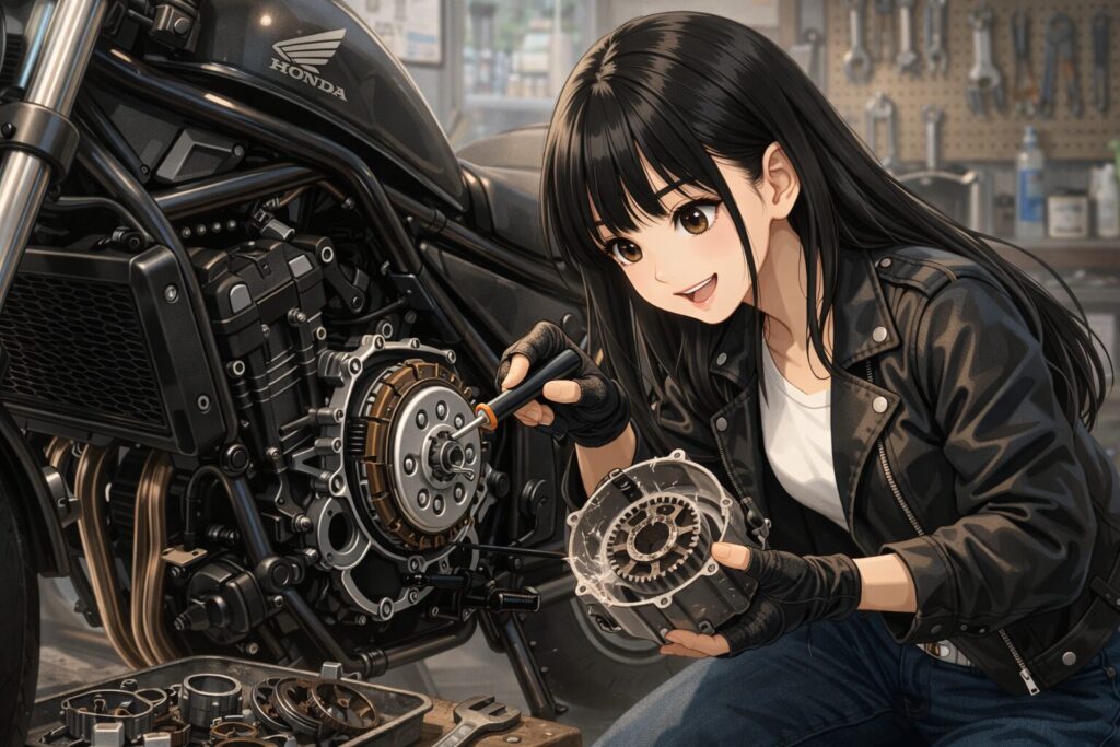 レブル250Eのクラッチや中古パーツの整備術