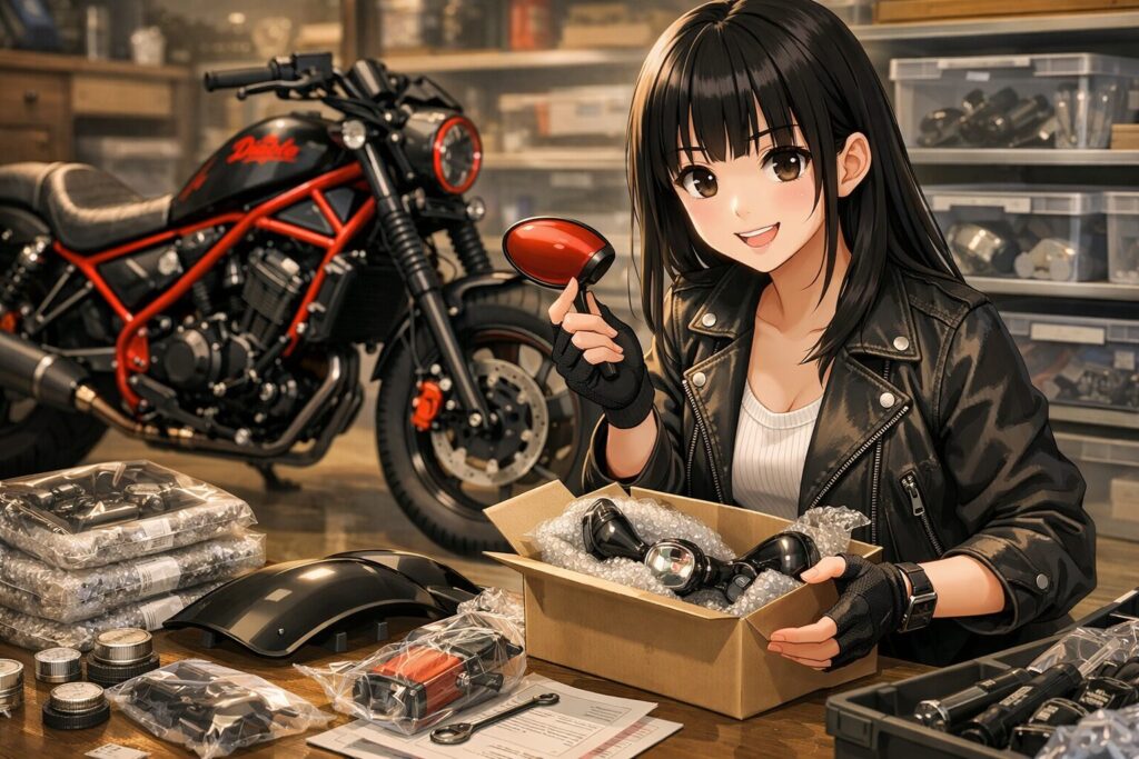 リセールを有利にする純正パーツの管理