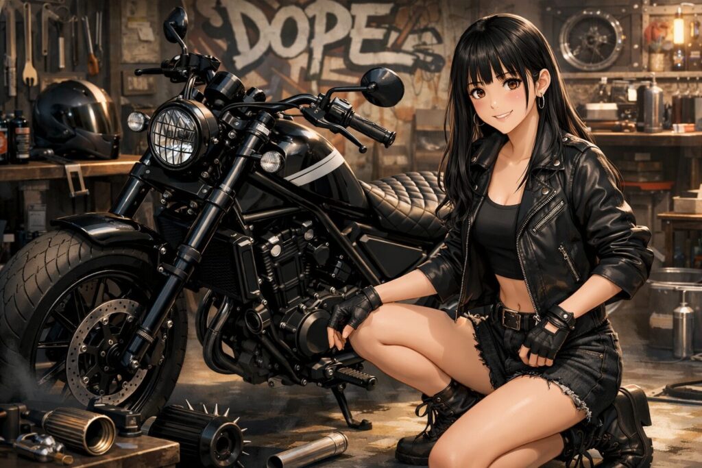 レブル250とDOPEが提案するカスタムの形