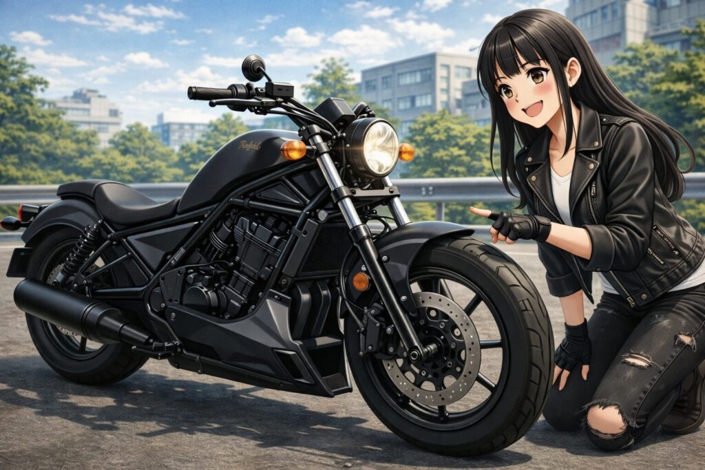 アンダーカウル等の外装パーツでマッスル化