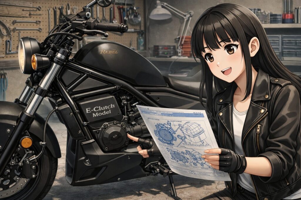 最新のEクラッチモデルへの適合パーツ情報