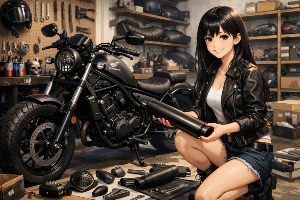 レブル250をDOPEパーツで仕上げる購入ガイド