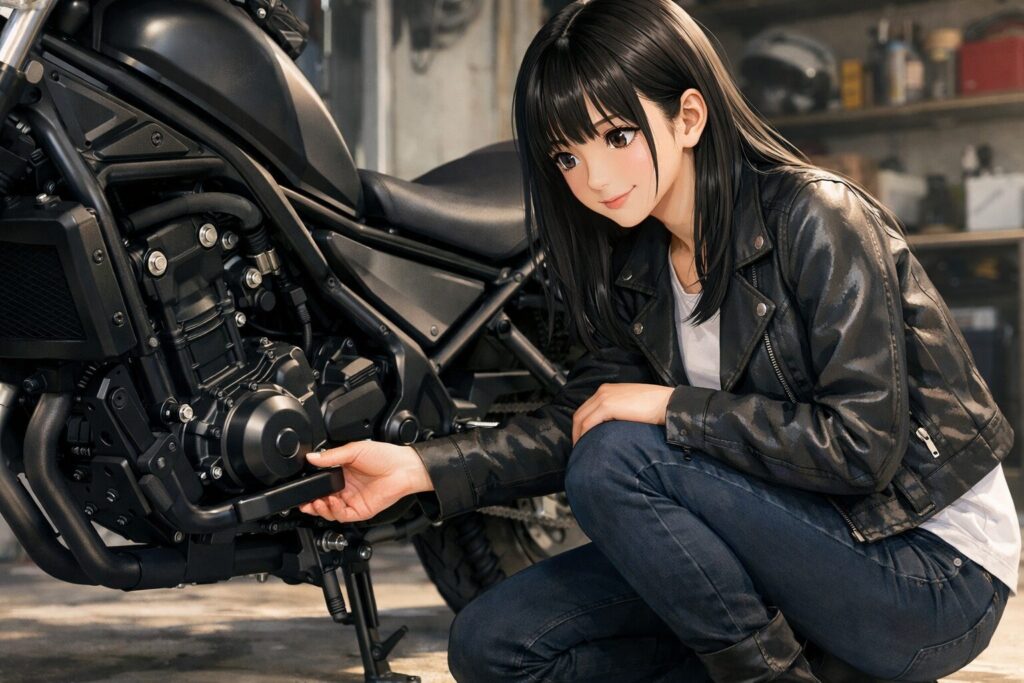 デイトナの目立たないロワー型で純正風に仕上げる