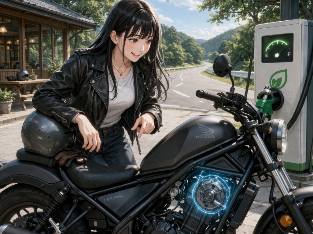 2025年新型レブル250の燃費向上とEクラッチの影響