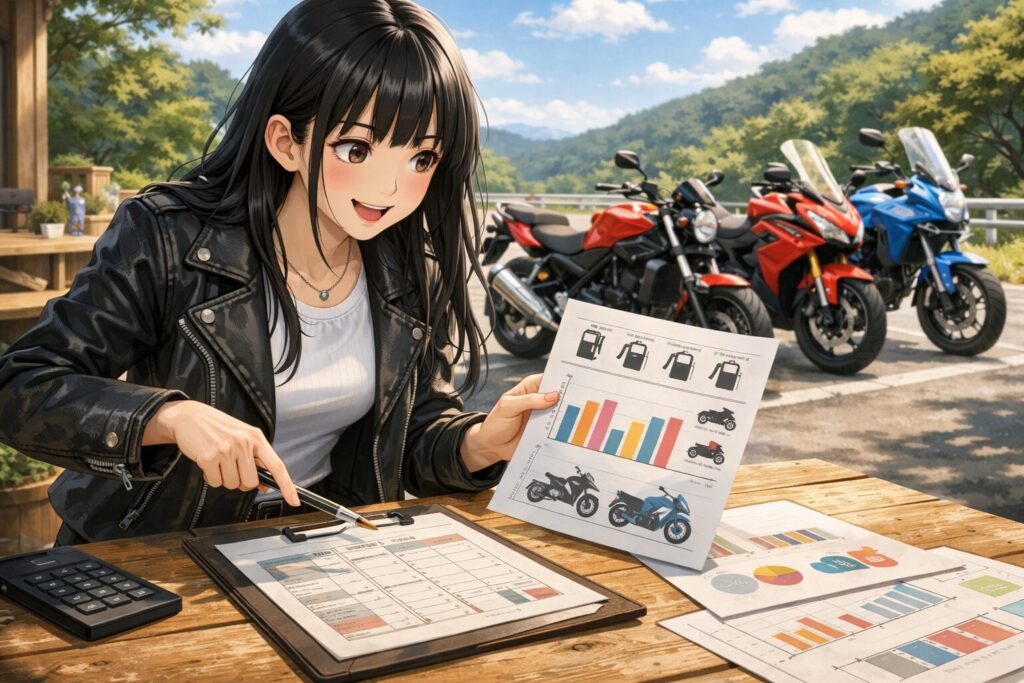 ライバル車種や兄弟車との燃費スペック比較と相対評価