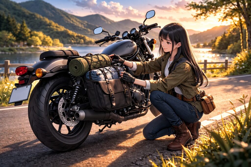 サイドバッグの積載性と排気熱への対策ポイント