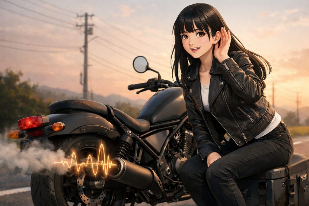 単気筒の鼓動を活かす排気音響設計のメカニズム