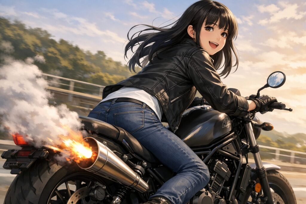 オーヴァーレーシングの軽量なメガホンサウンド