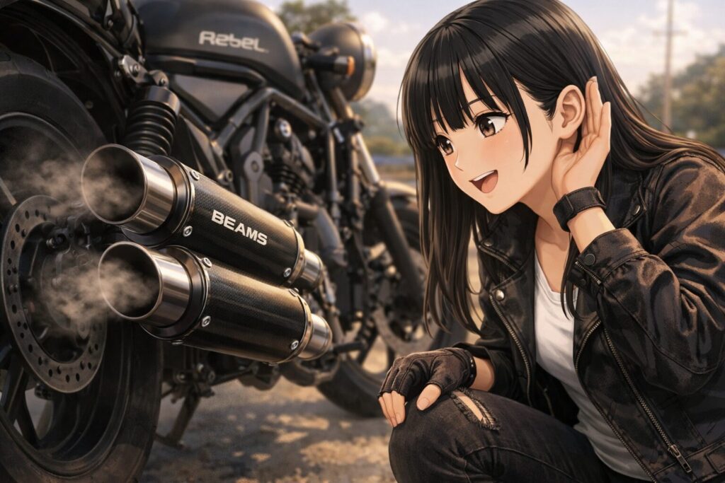 ビームスの2本出しが生む深みのある重厚な響き