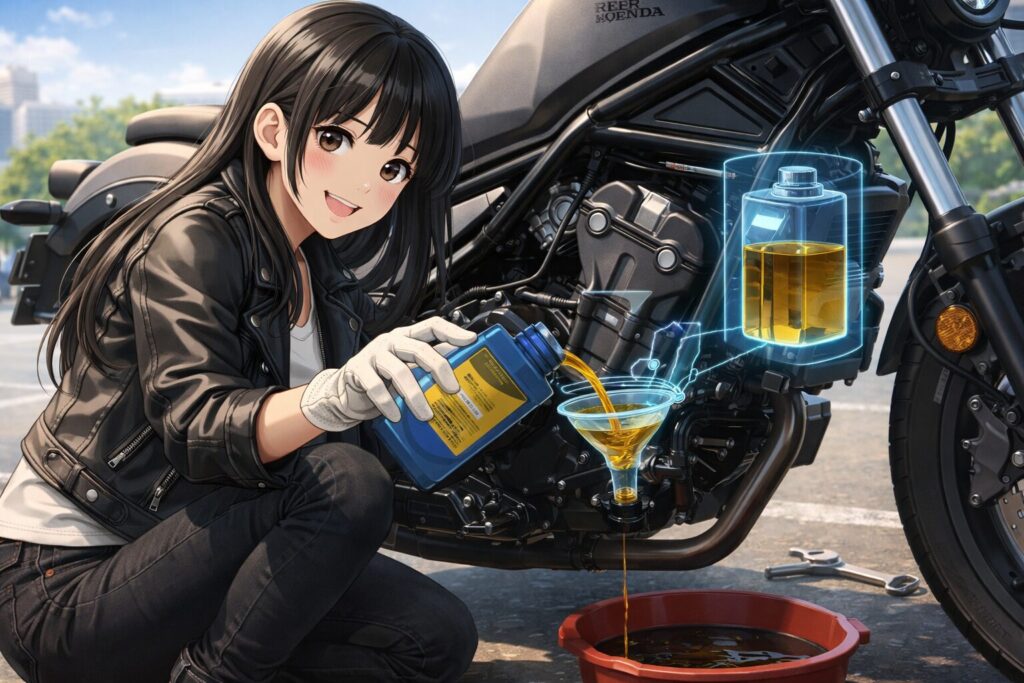 オイルリザーブシステムによる維持費の軽減