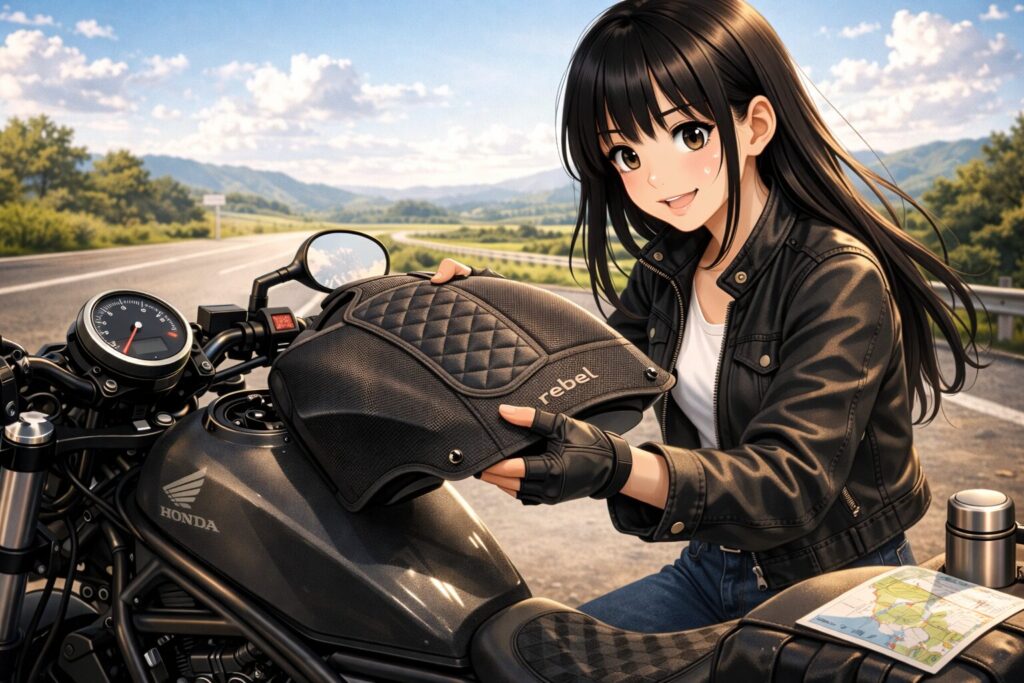 デザイン性と保護を両立するタンクカバーの活用