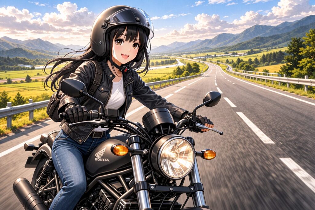 レブル250のタンク容量と実燃費から見る航続距離