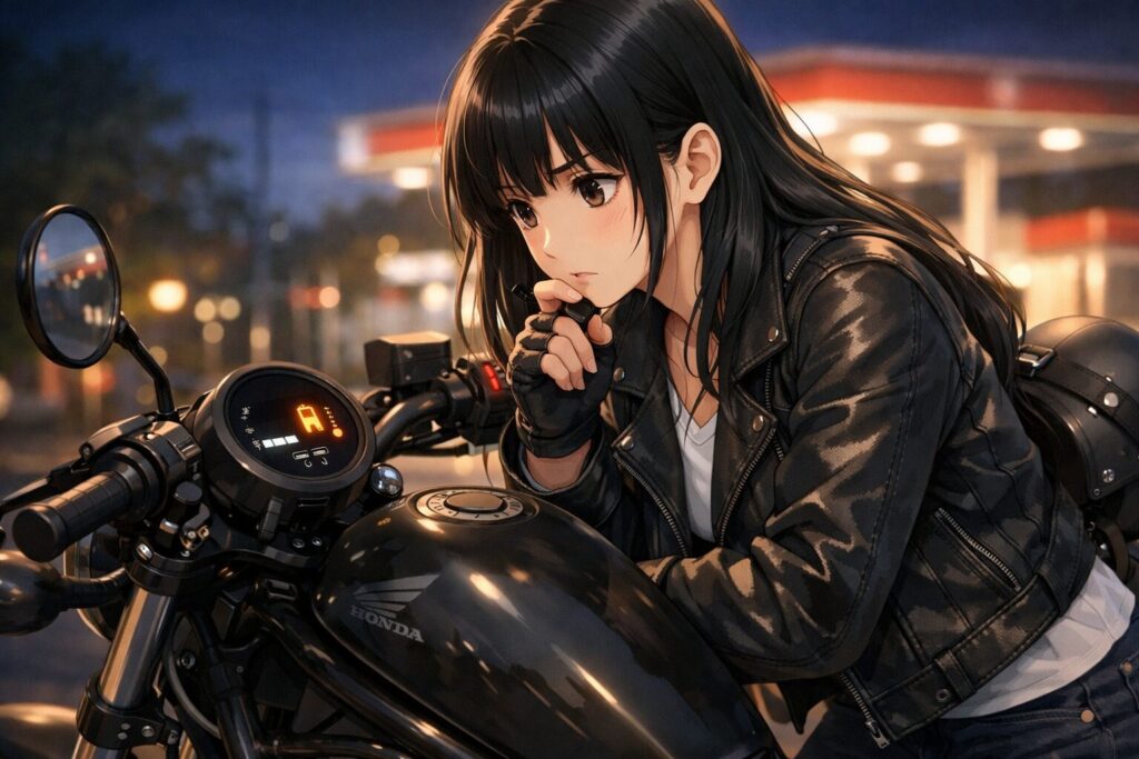 残量2.2リットルで点滅する燃料計の仕様