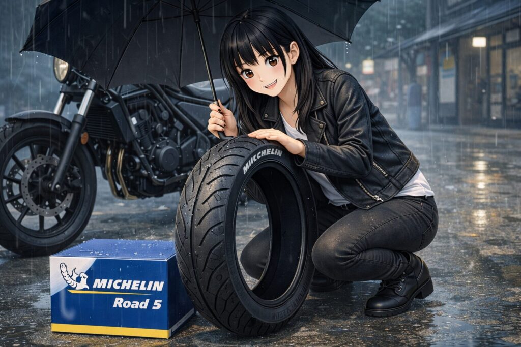 雨の日も安心なミシュランの全天候型タイヤ