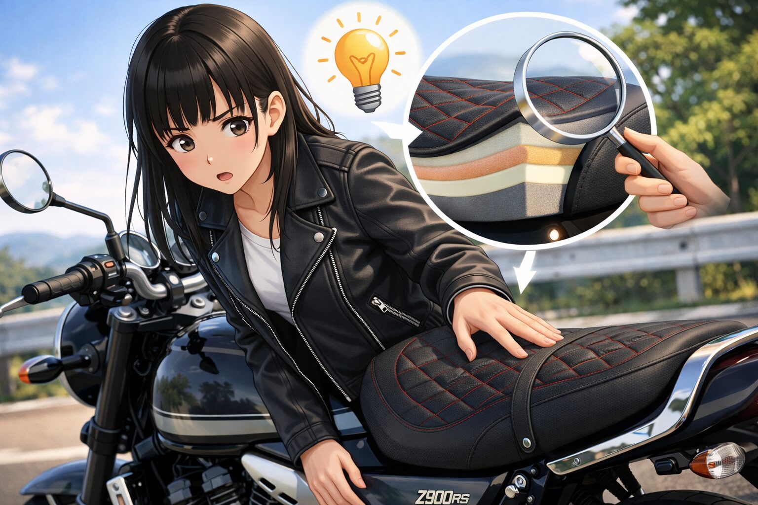 Z900RSのシートを痛くない仕様に！快適性を高めるコツ