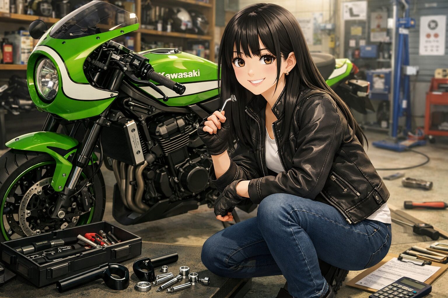 Z900RS CAFEのセパハン化おすすめキットと車検・工賃解説