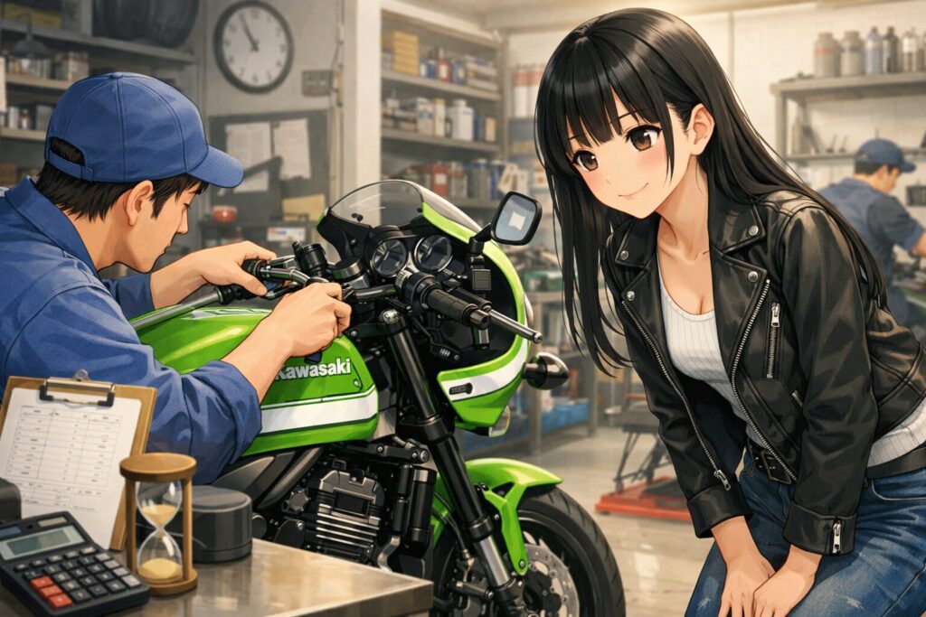 ショップへ依頼した際の工賃相場と作業時間の目安