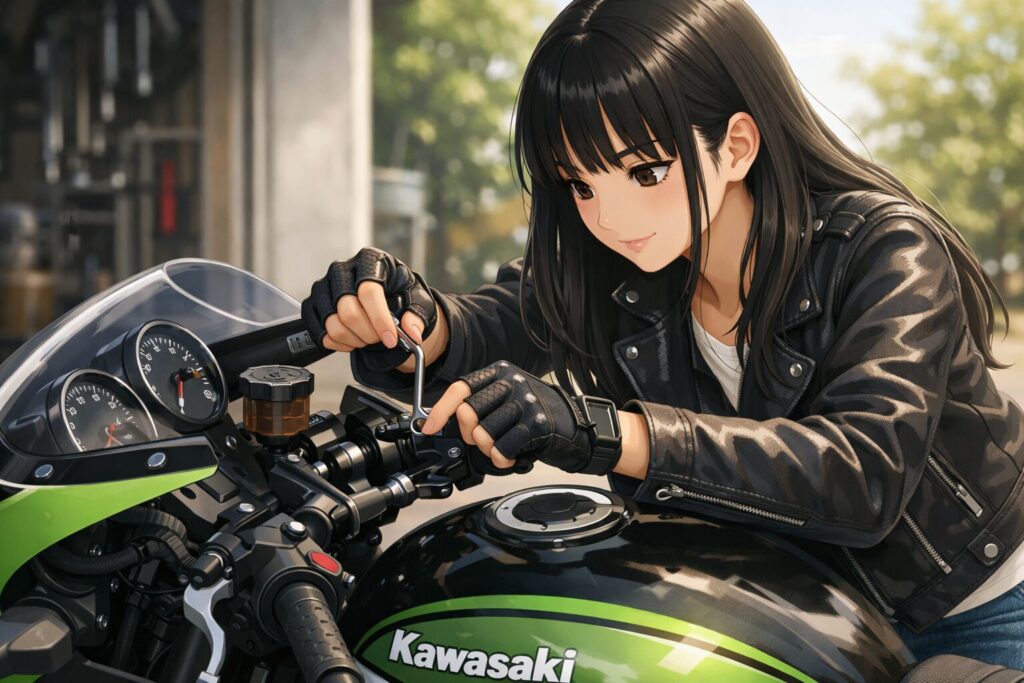 手首が痛い悩みを解決する垂れ角と絞り角の調整