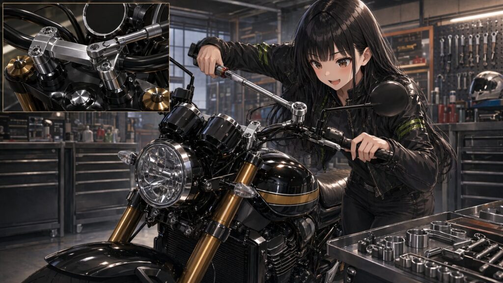 規定のトルク値で行う確実なボルトの締め付け