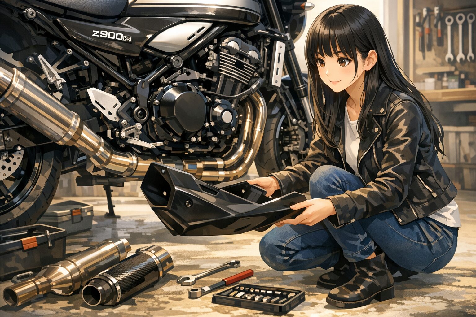 Z900のアンダーカウル選び！適合やマフラー干渉の対策を解説