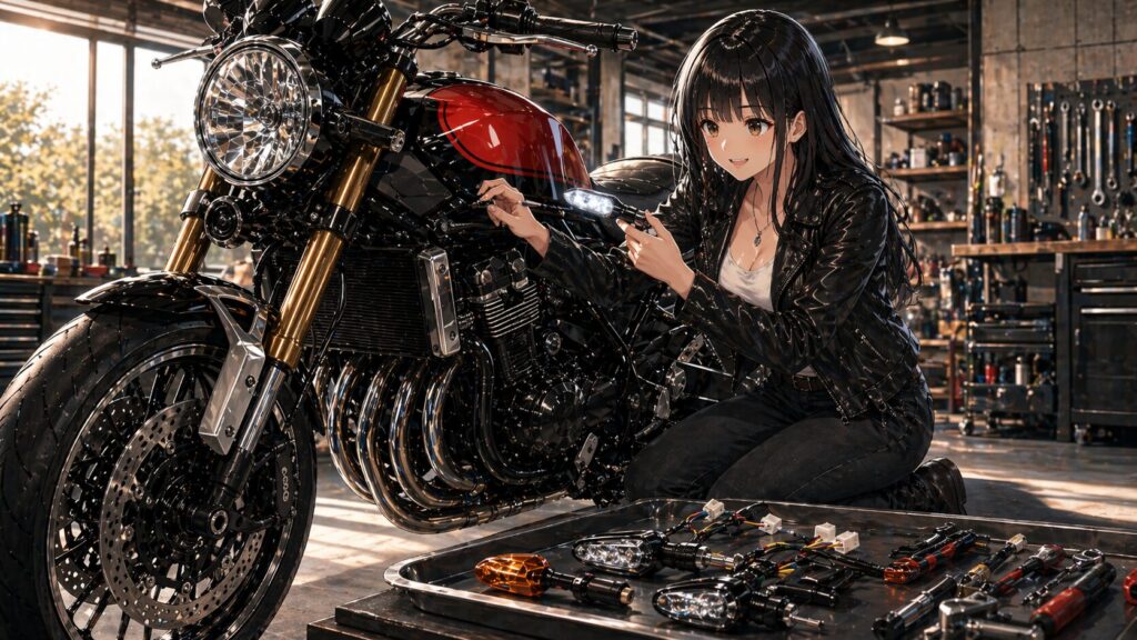 Z900RSのウインカー交換手順とLED化の魅力